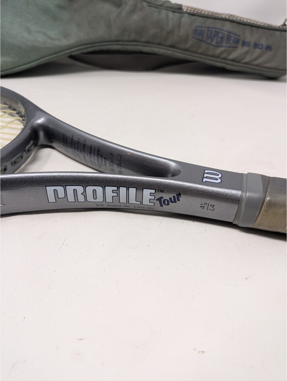 Popular Wilson Hard Racket PROFILE Tour L4 Thick Racket - Picture 2 of 10